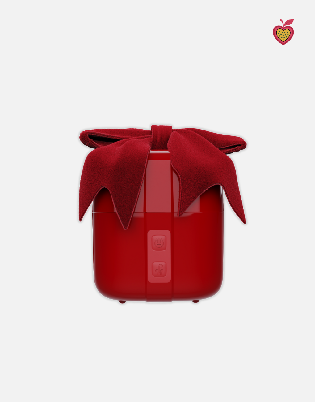 AMORA Gift Box Vibrator in Rose Red by Passion Wassion, a luxurious adult toy presented in an elegant gift box, perfect for romantic pleasure and self-care.