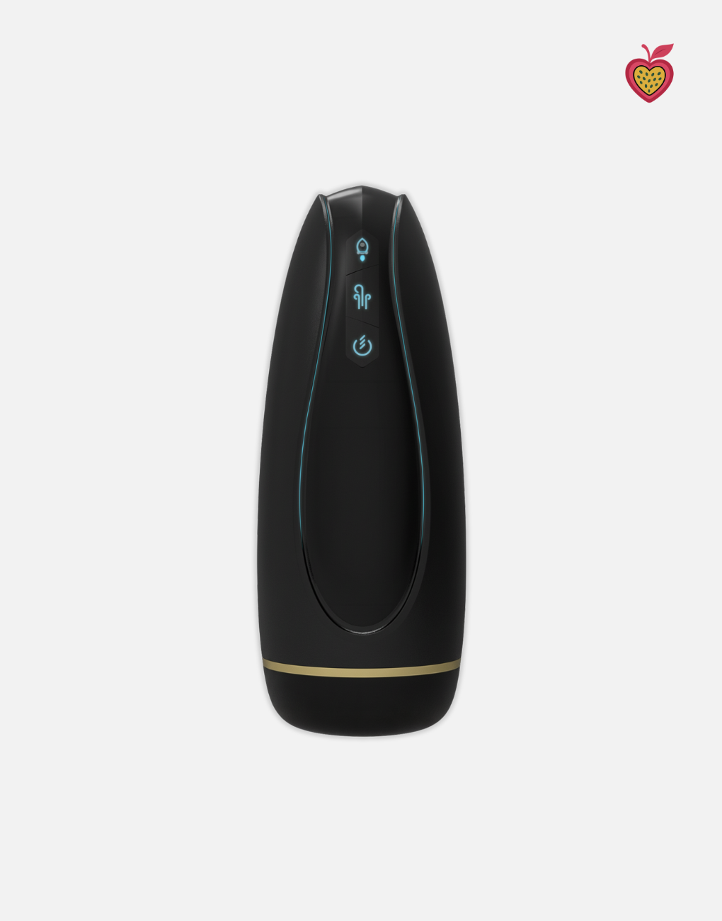 EMMA Male Masturbator in Obsidian Glow by Passion Wassion, a premium vibrating adult toy designed for intense solo pleasure with a realistic feel.