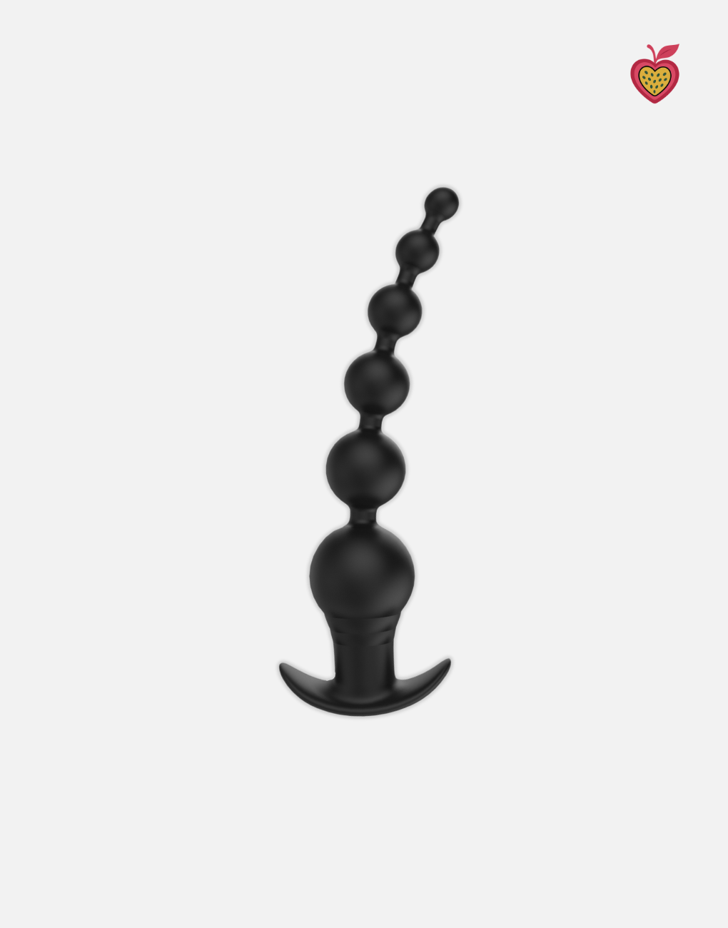 EVO Vibrating Anal Beads in Obsidian Glow by Passion Wassion, a premium body-safe adult toy designed for pleasure and comfort.