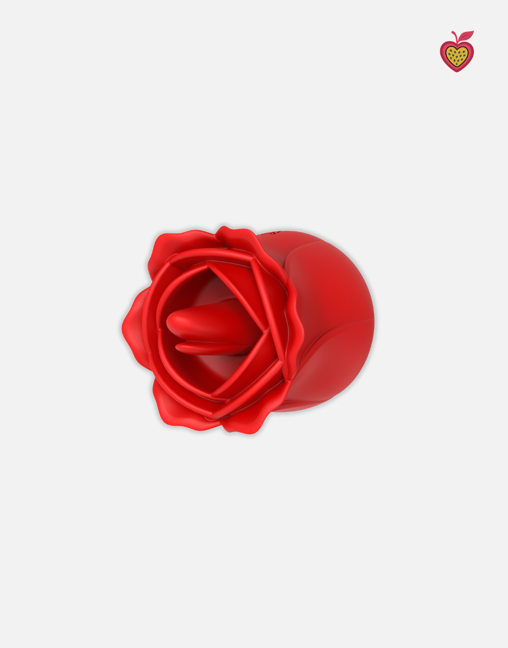 FLEUR Rose Vibrator in Rose Red by Passion Wassion, a romantic and elegant adult toy inspired by the beauty of a blooming rose, crafted for intimate pleasure.