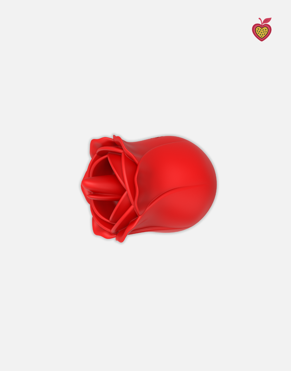 FLEUR Rose Vibrator in Rose Red by Passion Wassion, a romantic and elegant adult toy inspired by the beauty of a blooming rose, crafted for intimate pleasure.