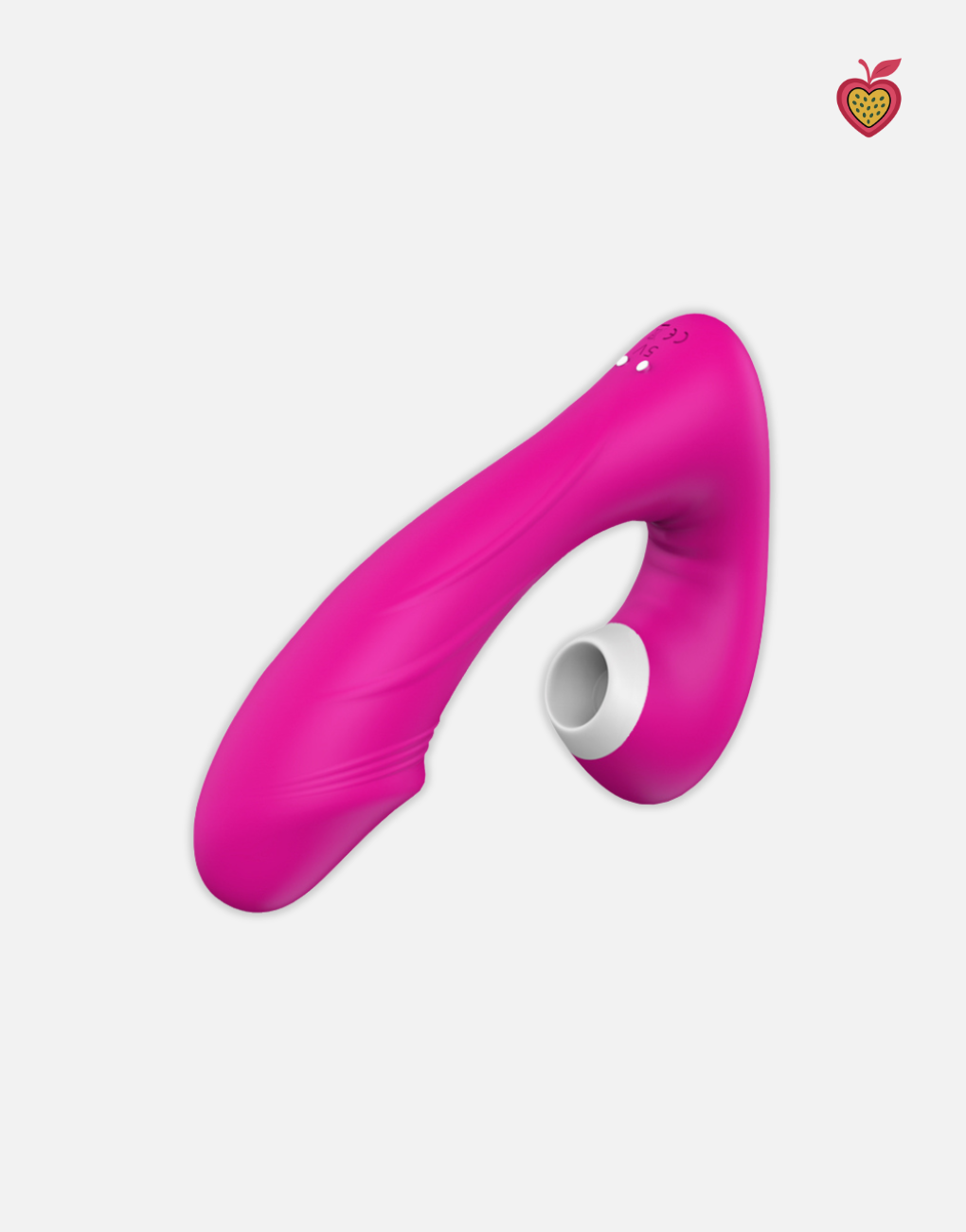 LYNX Dual-End Vibrator in Rose Magenta by Passion Wassion, a versatile adult toy featuring dual stimulation ends for personalized pleasure and elegant design.