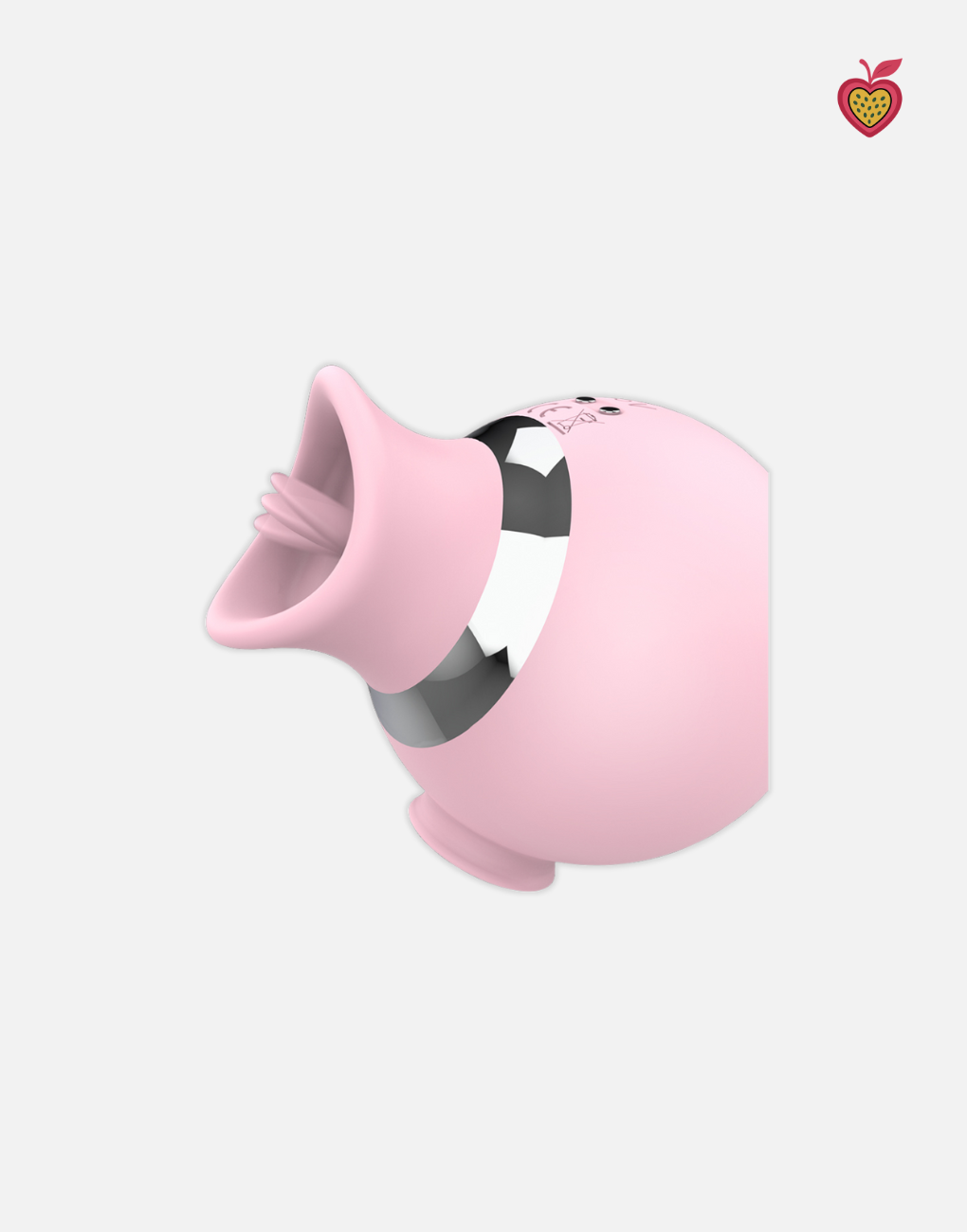 OCTO Suction Massager in Blush Pink by Passion Wassion, a playful yet powerful adult toy offering suction and licking sensations for ultimate pleasure.