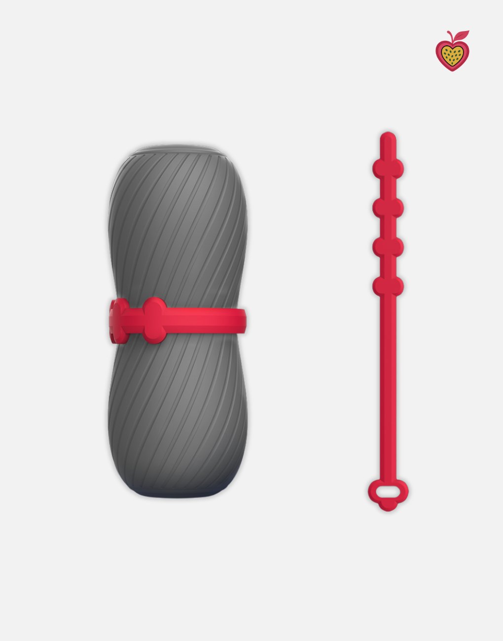 “BELLA” Male Masturbator – Graphite Grey