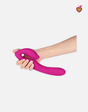 ELARA Double-Ended Vibrator in Rose Magenta by Passion Wassion, a versatile adult toy featuring dual vibration points for full-body pleasure and intimate exploration.