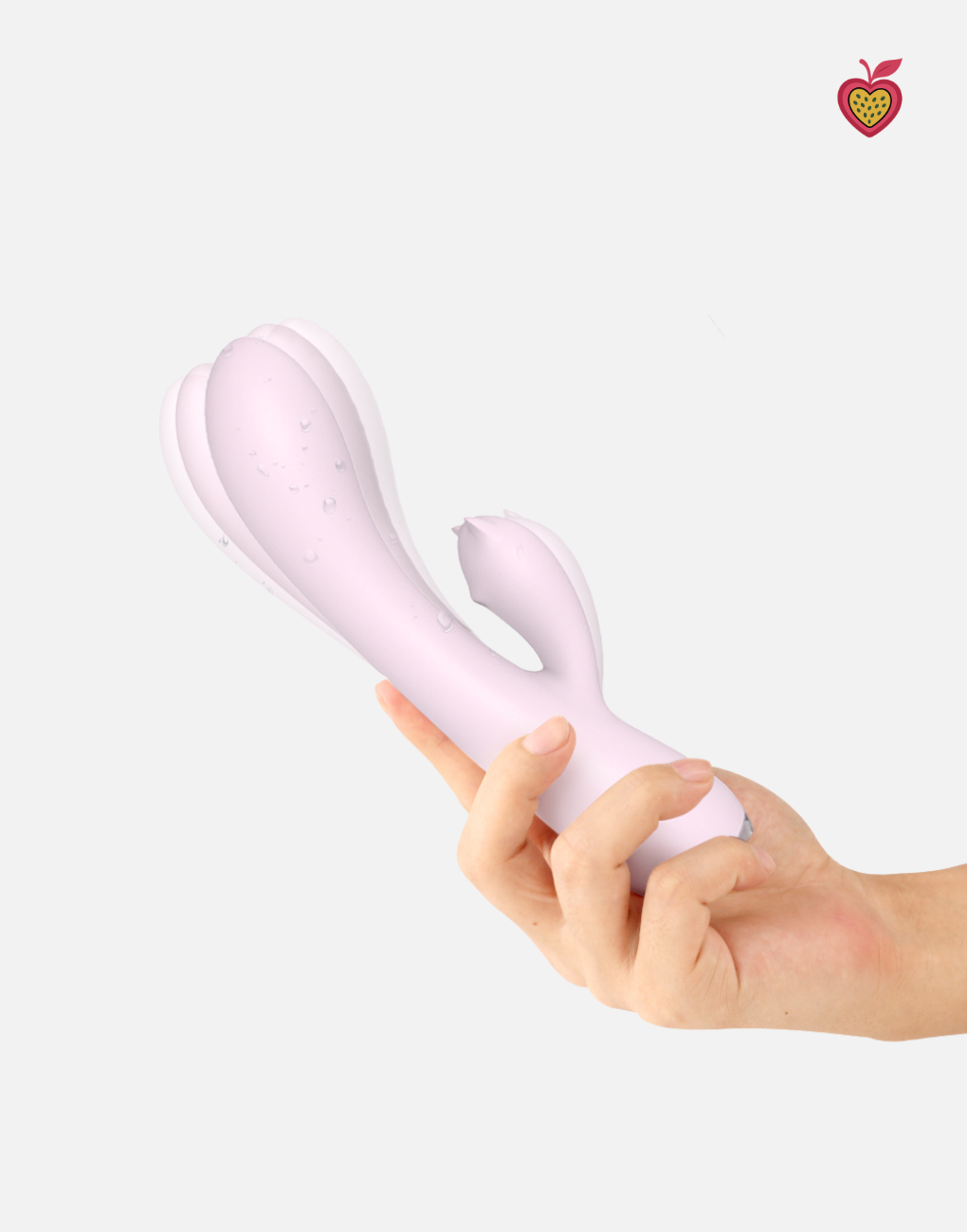 LUCA Rabbit Vibrator in Candy Pink by Passion Wassion, a beautifully crafted dual-stimulation adult toy designed to bring powerful vibrations and gentle elegance to every moment.
