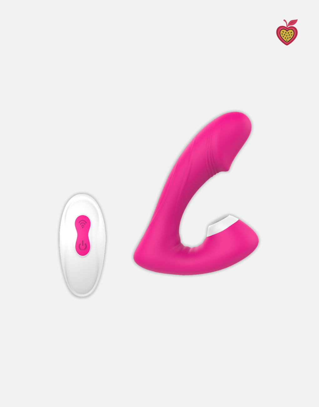 LYNX Dual-End Vibrator in Rose Magenta by Passion Wassion, a versatile adult toy featuring dual stimulation ends for personalized pleasure and elegant design.