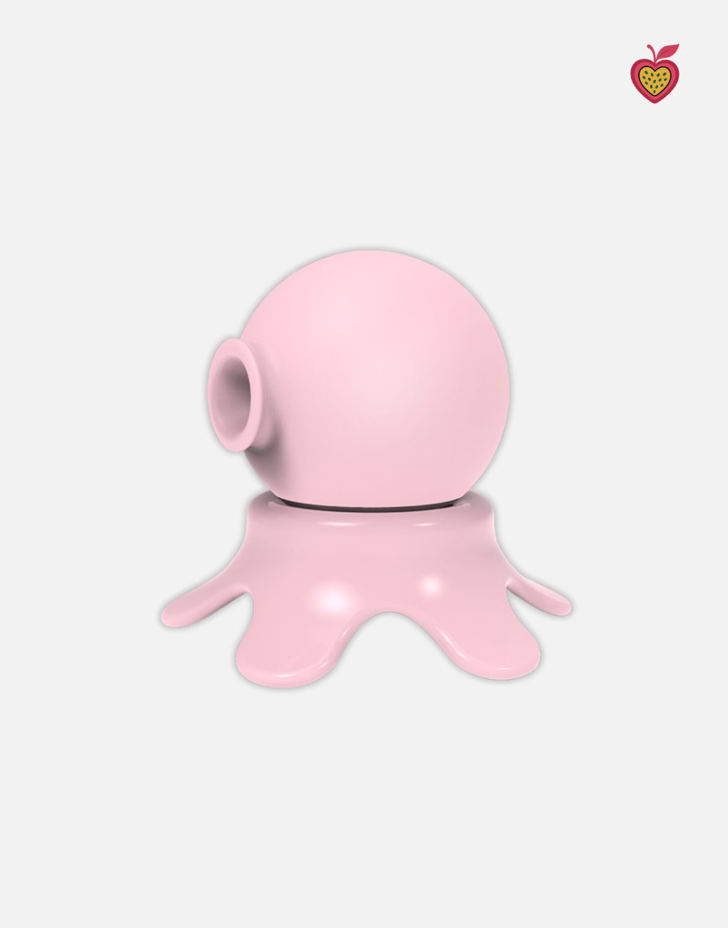 OCTO Suction Massager in Blush Pink by Passion Wassion, a playful yet powerful adult toy offering suction and licking sensations for ultimate pleasure.