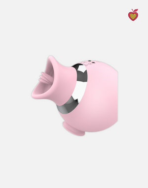 OCTO Suction Massager in Blush Pink by Passion Wassion, a playful yet powerful adult toy offering suction and licking sensations for ultimate pleasure.