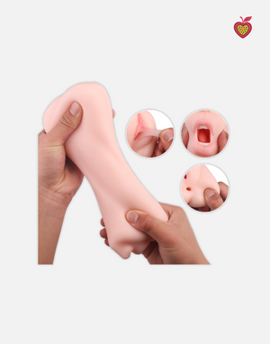 TRINA Male Masturbator in Nude Flesh by Passion Wassion, a soft and lifelike adult toy crafted for realistic sensation and satisfying solo pleasure.