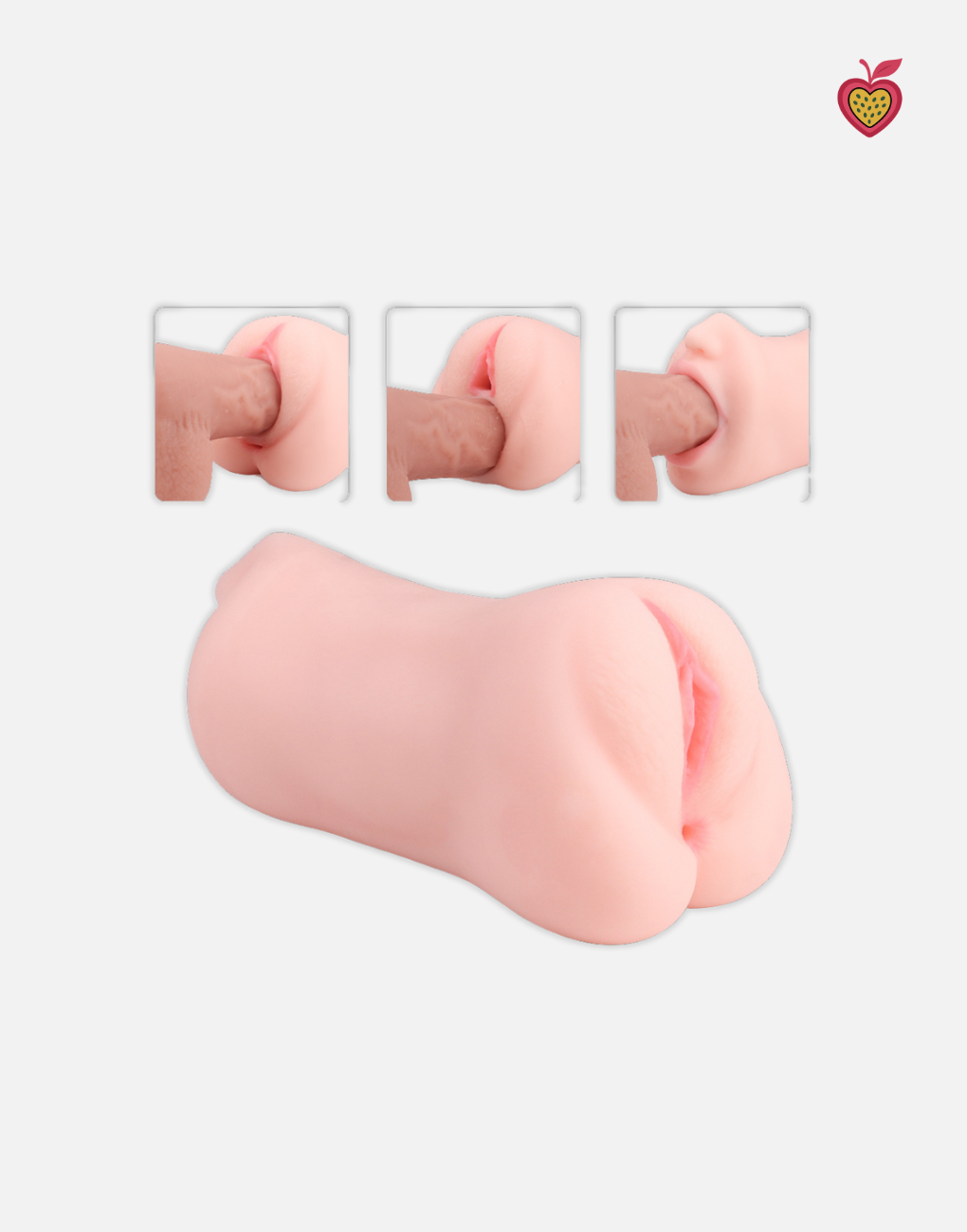 TRINA Male Masturbator in Nude Flesh by Passion Wassion, a soft and lifelike adult toy crafted for realistic sensation and satisfying solo pleasure.